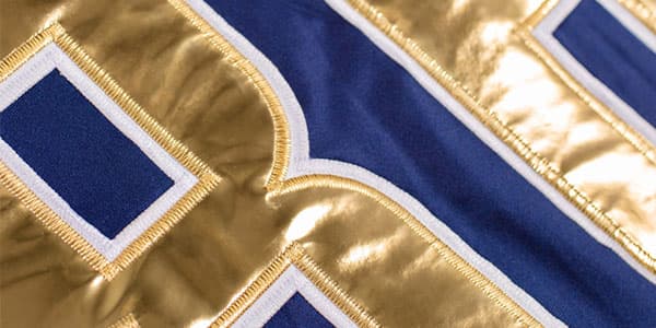 Chromatic tackle twill, metallic color-shift finish